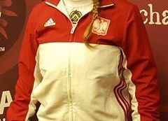 Alicja Czyżowicz na mistrzostwach świata z zapasach.
