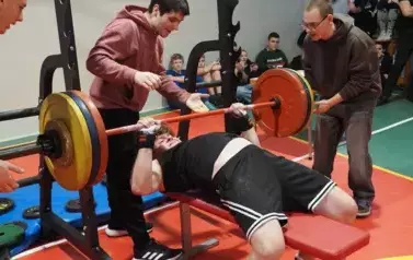 VIII MIKOŁAJKOWY TURNIEJ WYCISKANIA SZTANGI LEZĄC 20
