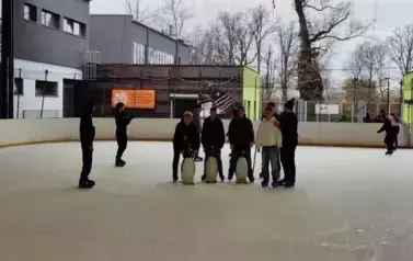 Wycieczka na lodowisko w Oleśnicy 2