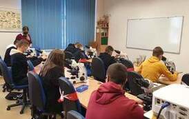 Wizyta na Uniwersytecie Przyrodniczym 8