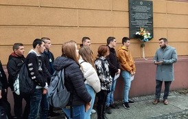 83 rocznica Nocy Kryształowej w Namysłowie 3