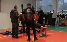 VIII MIKOŁAJKOWY TURNIEJ WYCISKANIA SZTANGI LEZĄC 15