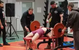 VIII MIKOŁAJKOWY TURNIEJ WYCISKANIA SZTANGI LEZĄC 35