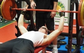 IX MIKOŁAJKOWY TURNIEJ WYCISKANIA SZTANGI LEŻĄC 20