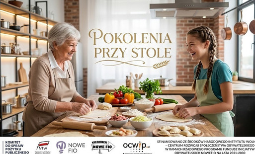 Pokolenia przy stole – wspólne gotowanie i integracja. 